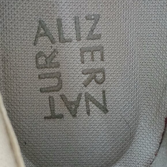 NATURALIZER SUEDE MOTLEY MID-TOP SNEAKER, SIDE ZIP WOMENS SIZE 8.5 DARK TAUPE - Picture 5 of 9